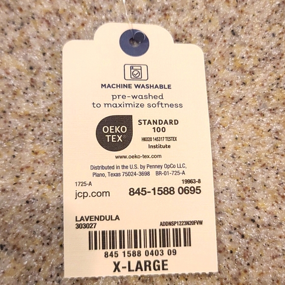 EASTER T-SHIRT  Ladies size XL, lavender slim scoop neckline NWT - Picture 6 of 6